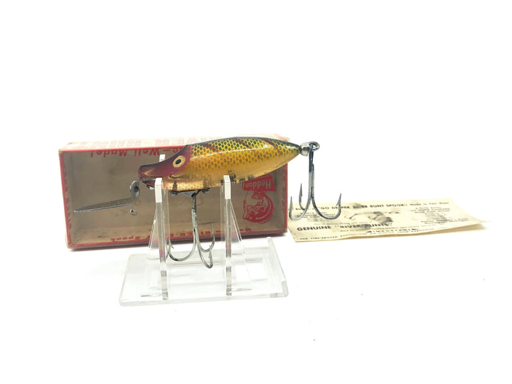 Heddon River Runt Spook Go-Deeper D-9110 L Perch Color with Box