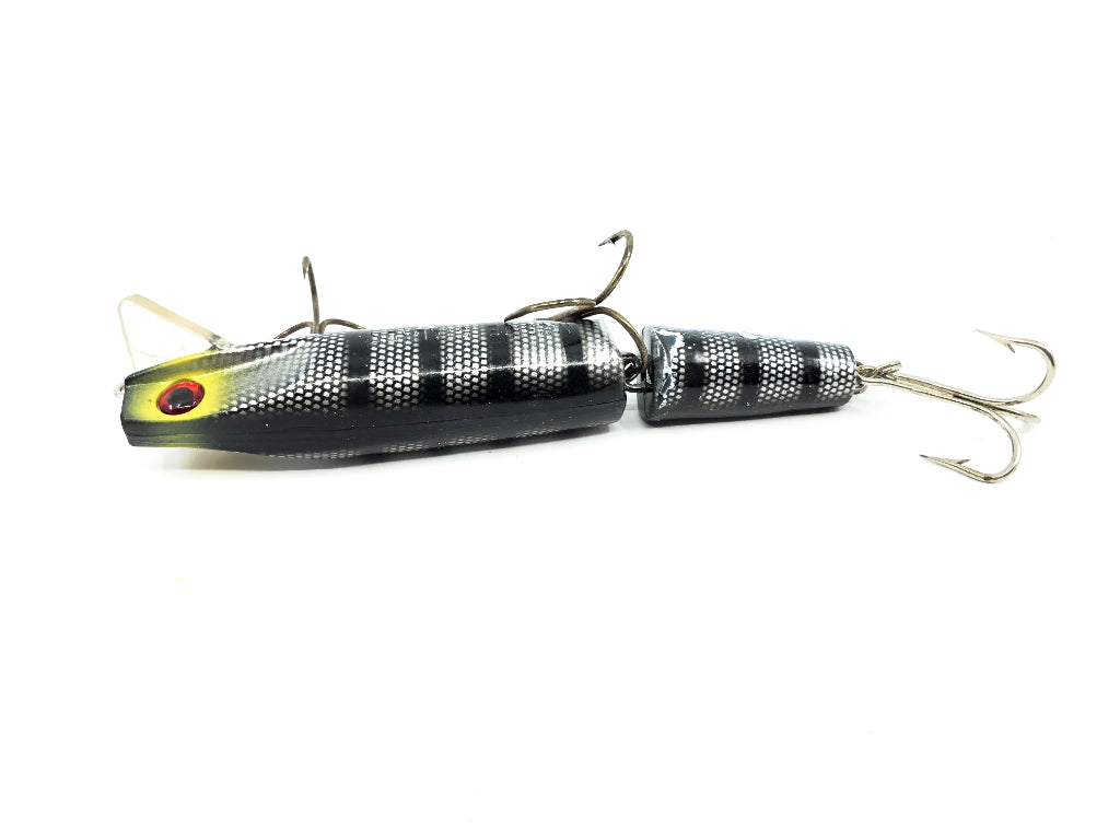 Drifter Tackle 6 1/2" Jointed Muskie Stalker in Black Sucker Color