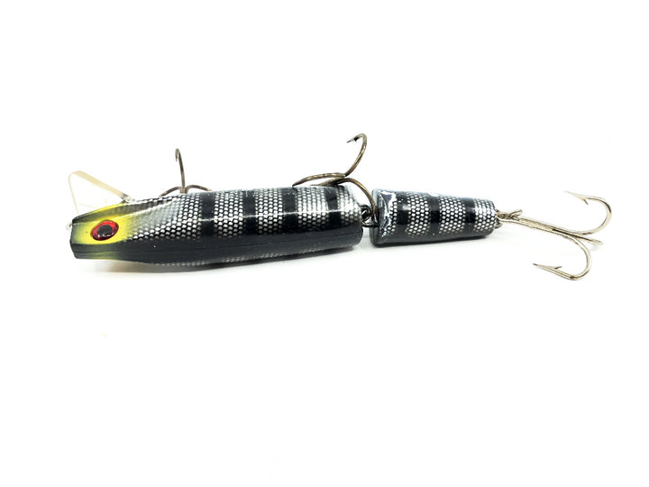Drifter Tackle 6 1/2" Jointed Muskie Stalker in Black Sucker Color