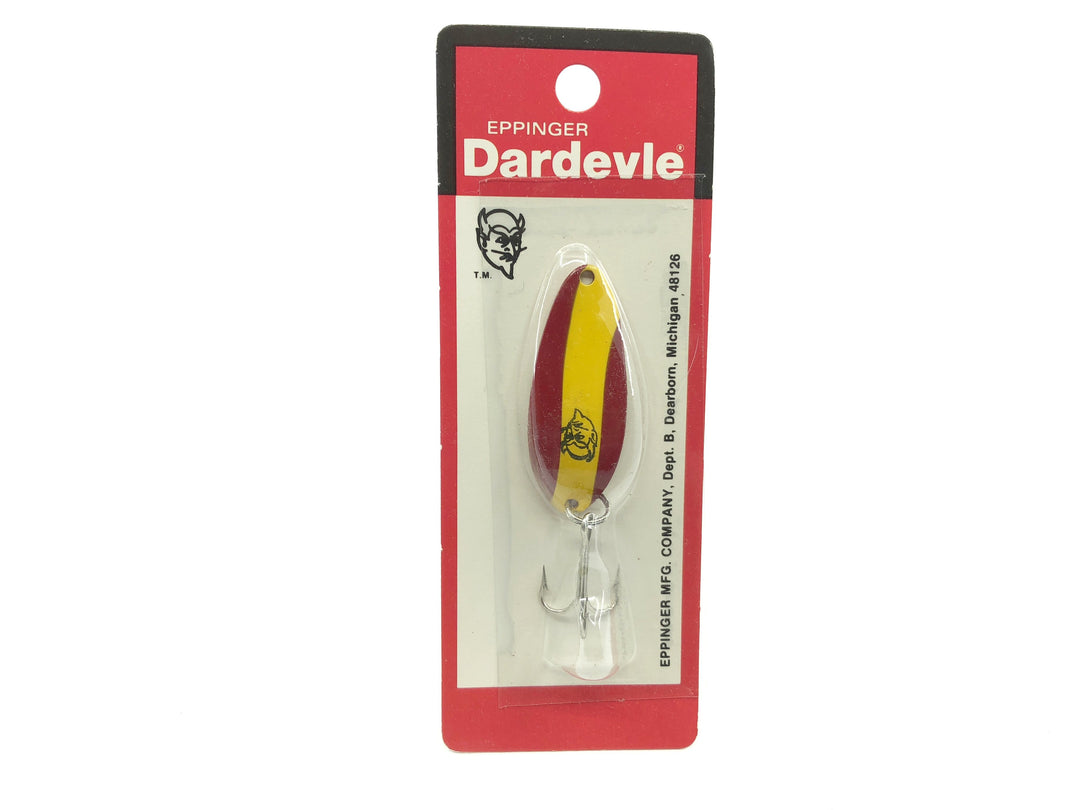 Eppinger Devle Dog Jr 1/3 oz 5343 Color 43 Red Hot Devle New on Card