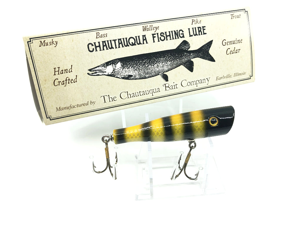 Chautauqua Custom Popper in Bumble Bee 2020 Color