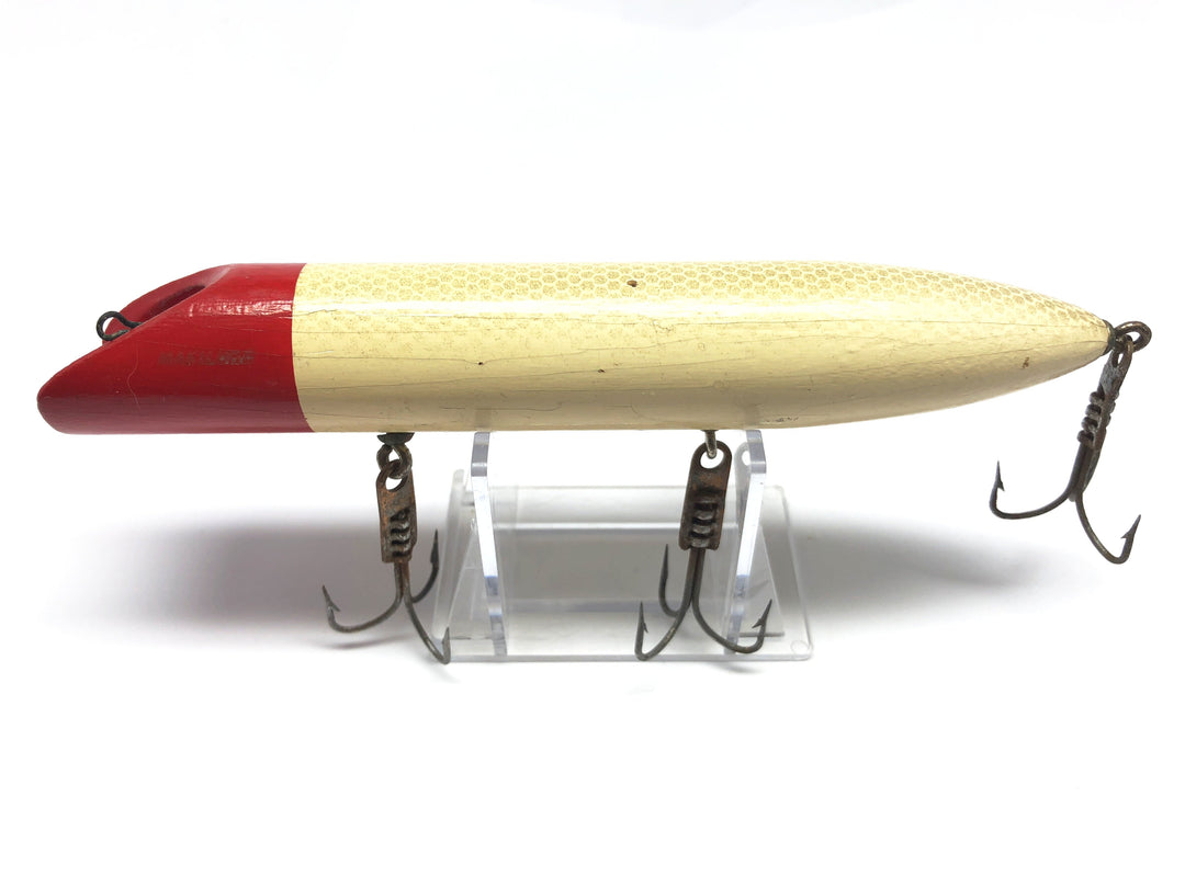 Makinen Red White Scale Series M-12 Makilure Wooden Lure