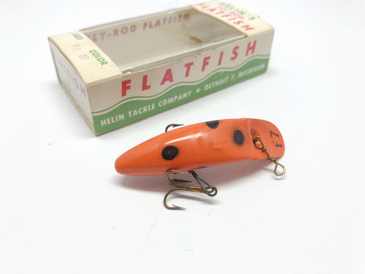 Helin Fly-Rod Flatfish F7 OR Orange Color with Box