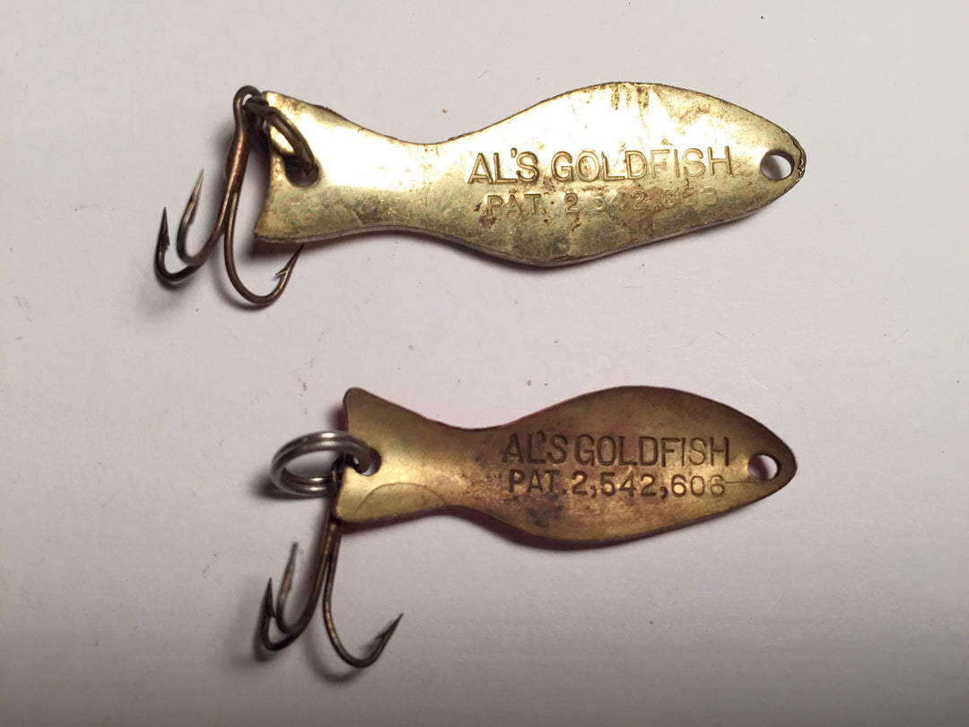 Al's Goldfish Lures Lot of 2