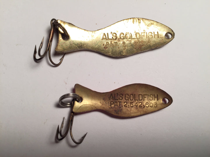 Al's Goldfish Lures Lot of 2