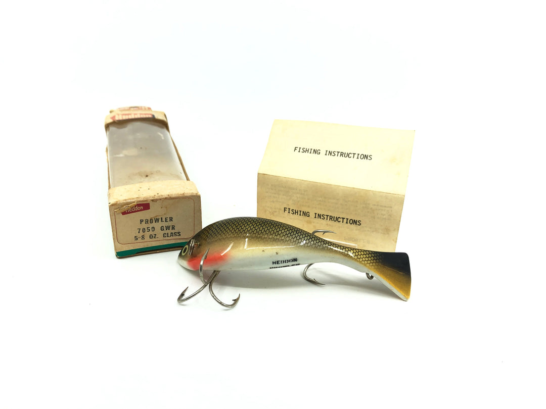 Heddon Prowler 7050, GWR Green/Grey Color with Box