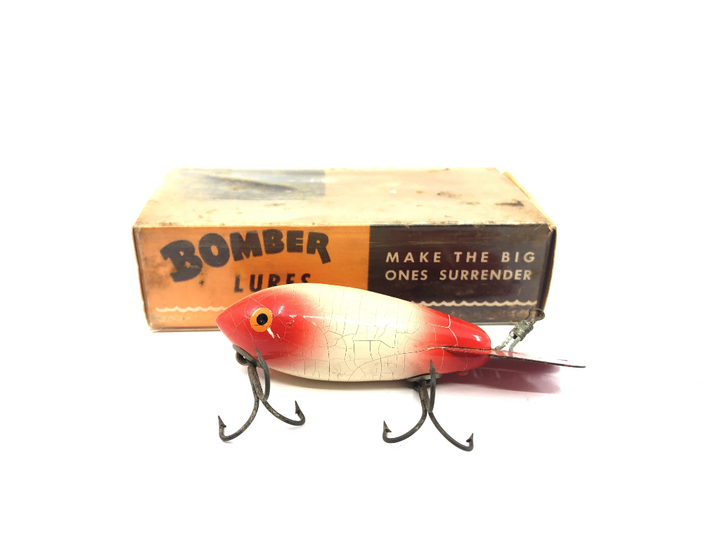 Wooden Bomber 500 Series #10 White/Red Tail and Head Color with Box