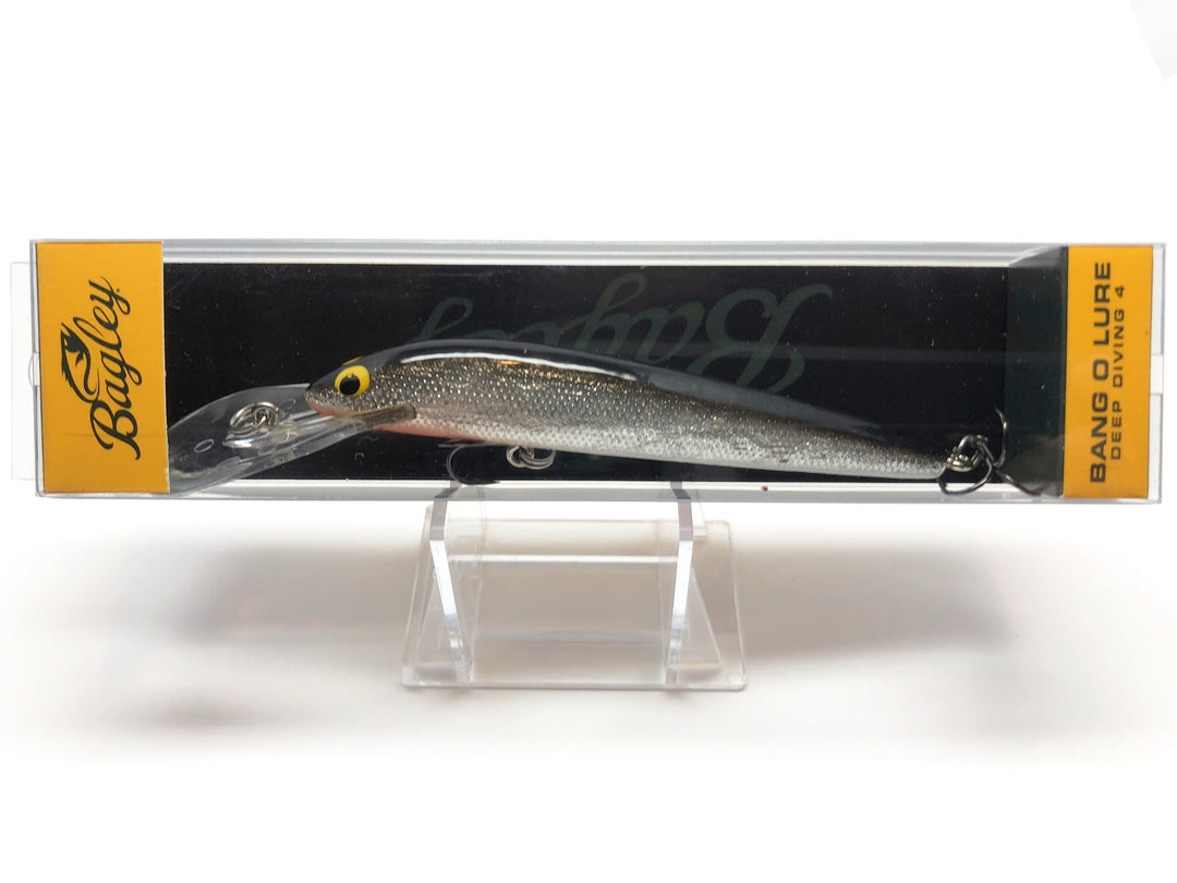 Bagley Bang O Lure Deep Diving 4 BLDD4-BS Black Silver Foil Color New in Box OLD STOCK