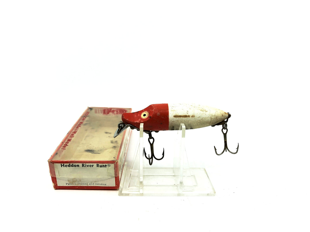 Heddon River Runt Spook Floater 9400-RH Red Head Color with Box - Plastic Top Box