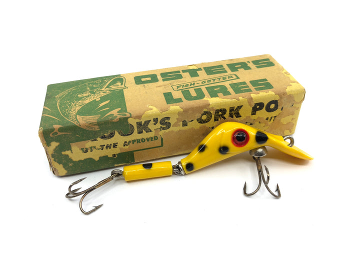 Oster's Lures Jointed Tuffe Minnow Vintage Lure with Box