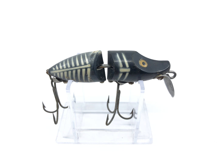 Heddon Jointed River Runt Spook Sinker Black Shore Color