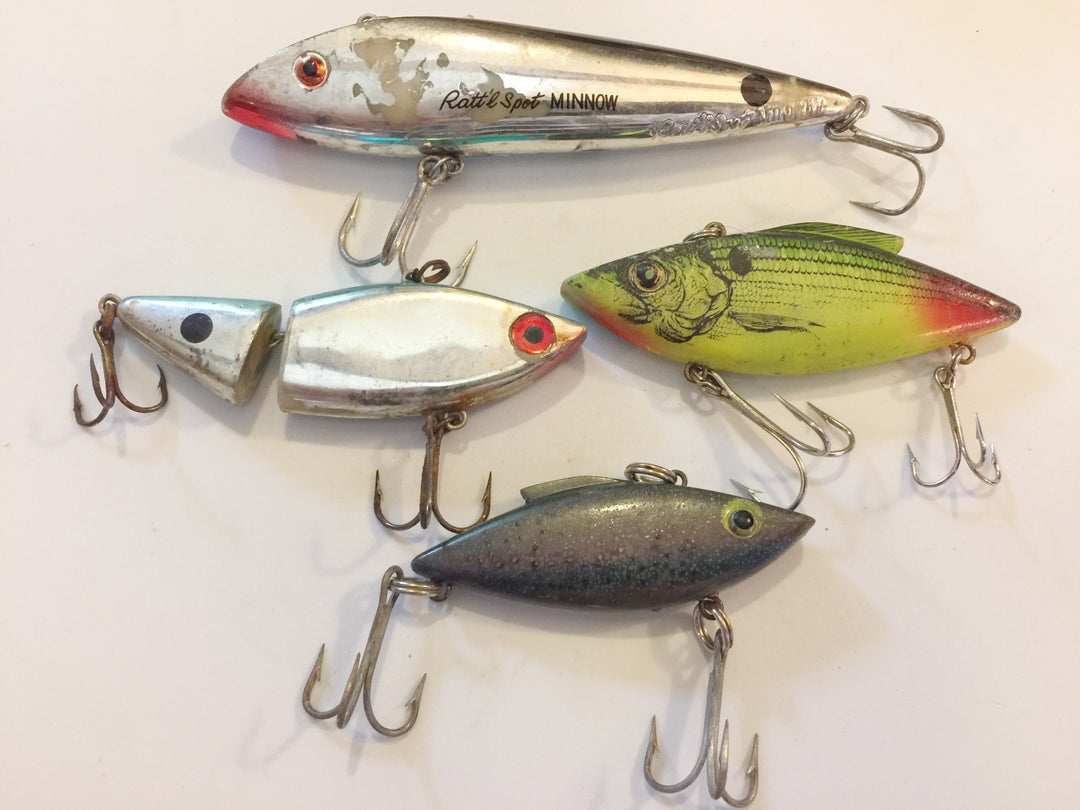 Rat-L-Trap / Spot Type Grab Bag Lot of 4!