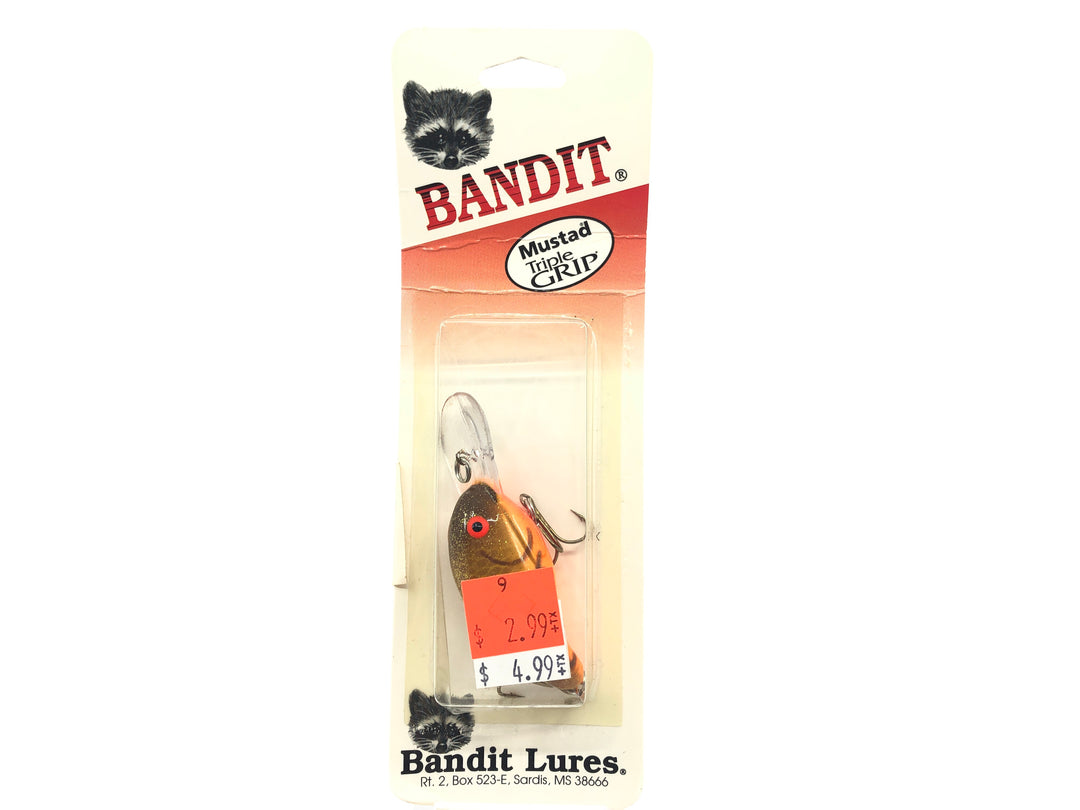 Bandit Series 200 Gold Sparkle 274S Mustad Triple Grip Hooks New Old Stock