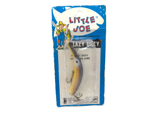 Little Joe Lazy Dazy Perch Color New on Card Vintage Lure Old Stock – My  Bait Shop, LLC