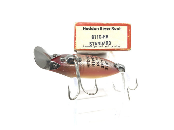Heddon River Runt Spook Sinker 9110 RB Rainbow Color with Box