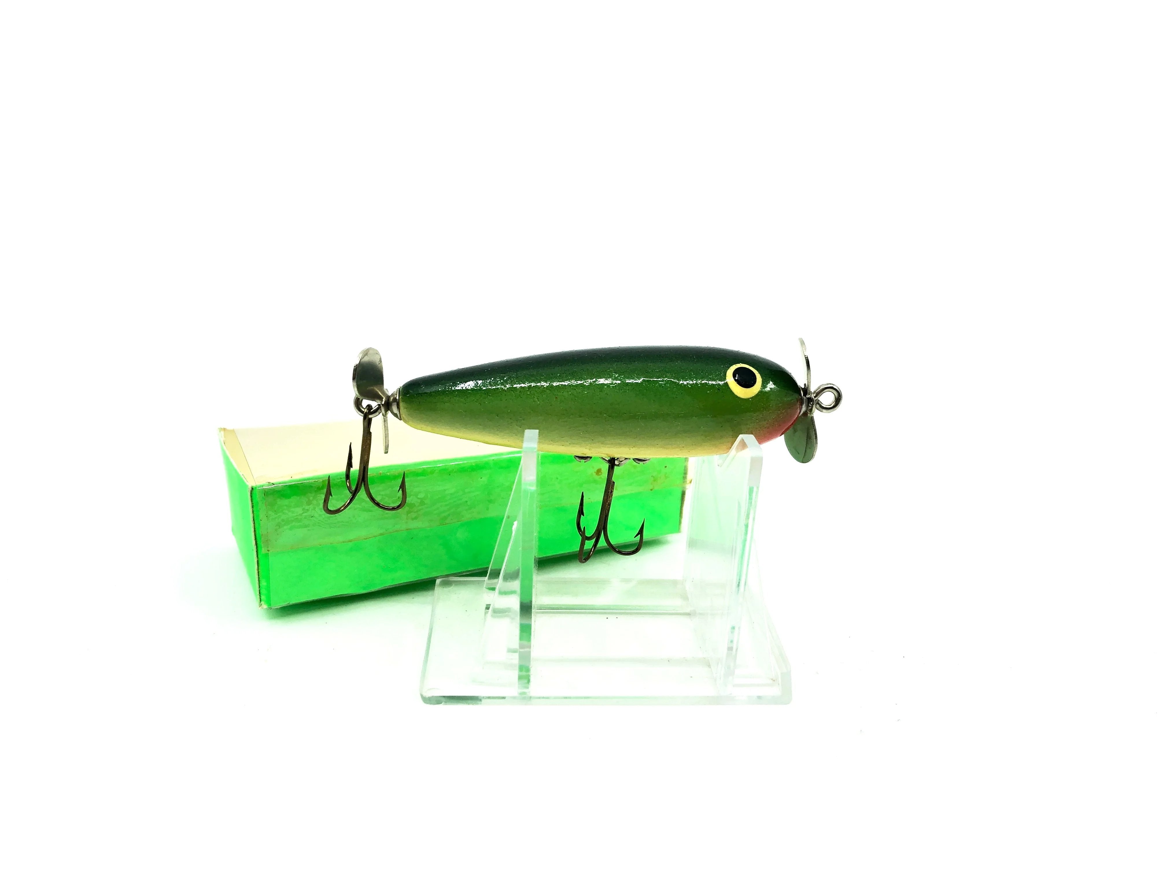 Wisconsin Shad Wood-Line Lure Torpedo Bait, Green Shad Color, Wisconsin Bait – My Bait ...