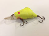 Mann's Razorback Piglet lure Bright Yellow