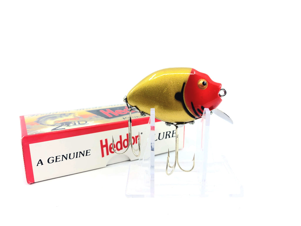 Heddon 9630 2nd Punkinseed X9630GDRH Gold Red Head Color New in Box