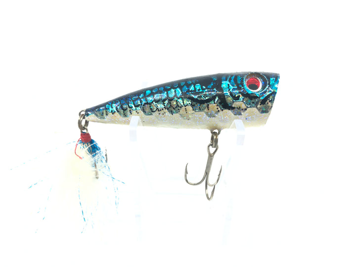 Blue Scale Minnow Popper