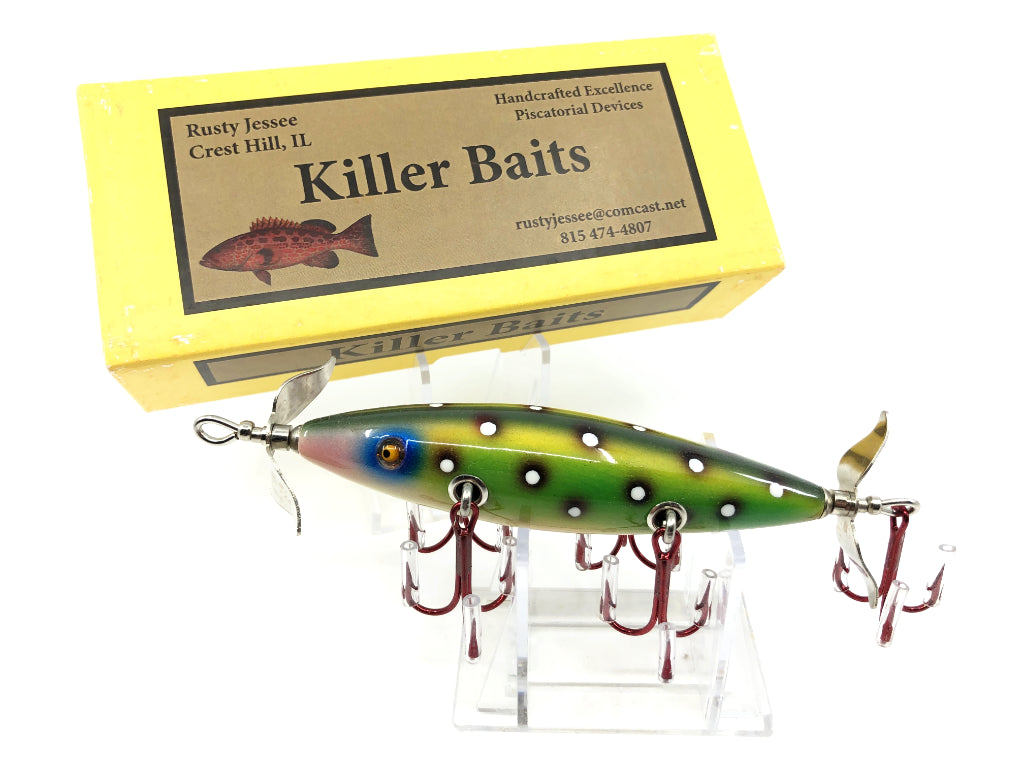 Rusty Jessee Killer Baits Model 150 Minnow in Amazon Frog Color 2014