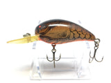 Bomber Model A Screwtail XC4 Dark Brown Craw Orange Belly Color Lure