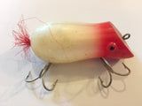 Creek Chub 6580 Swimming Mouse Lure Red White Color
