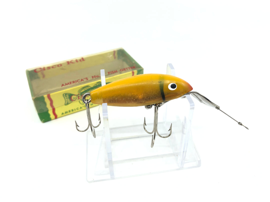 Cisco Kid Spinning Size 304 Yellow Color with Box and Paper Insert