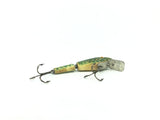 L & S Minnow Bass-Master Model 15, Green Back/Speckled Color, Opaque Eyes