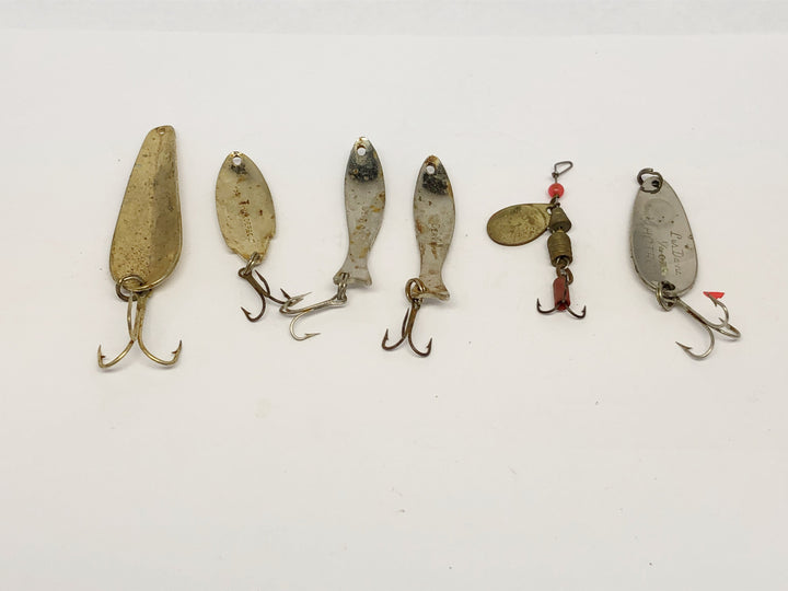 Metal Spoons and Minnows Lot