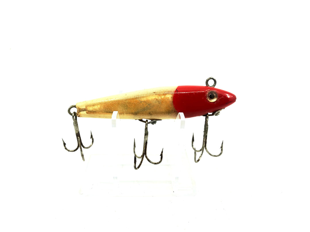 L & S Mirrolure 52M White/Red Head Color