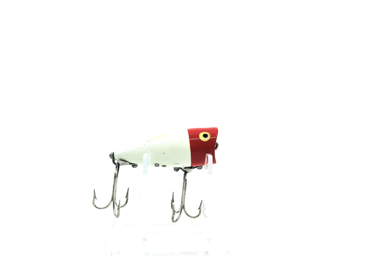 Heddon Chugger Jr RH Red White Color