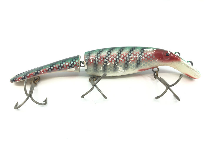 Drifter Tackle The Believer 8" Jointed Musky Lure Color Peppermint Custom