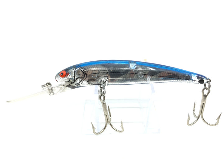 Bomber Long A 25A Silver Flash Blue Back Color