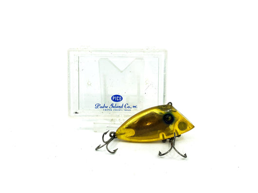 PICO Perch with Box, Clear Amber Color