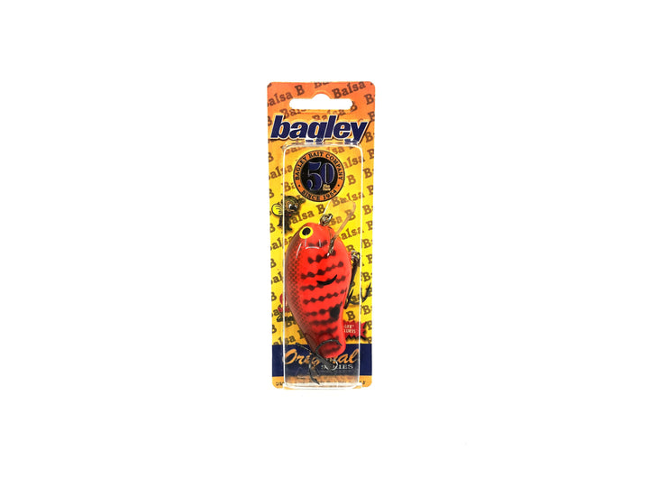 Bagley Balsa B2 BB2-DC2 Dark Crayfish on Orange Color, New on Card
