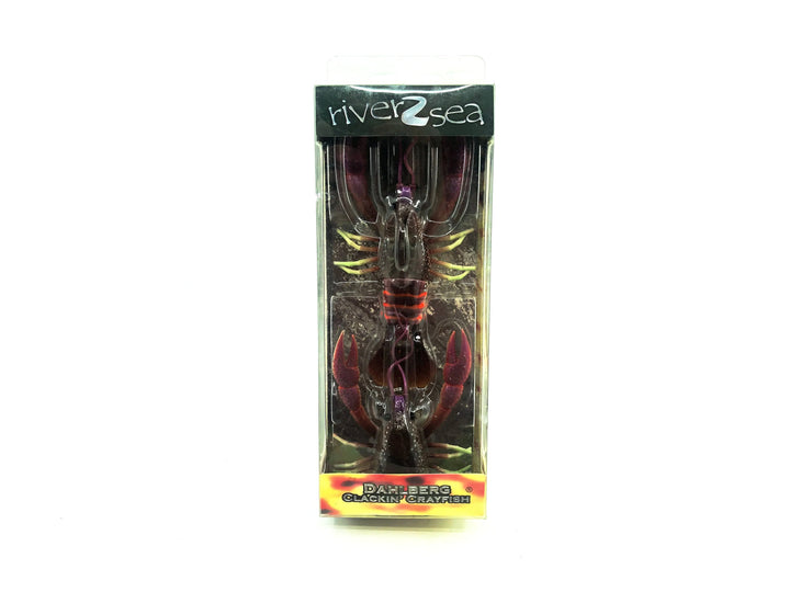 River2Sea Dahlberg Clackin' Crayfish 130, 03 Brown Orange Color New Old Stock