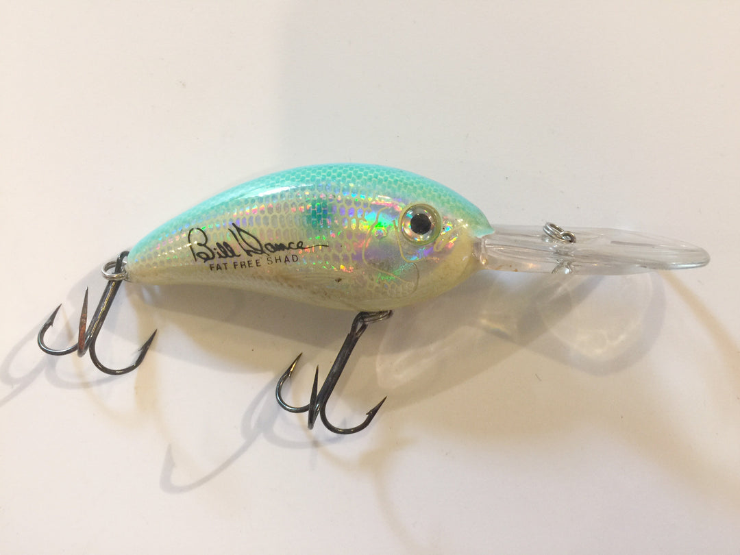 Excalibur Bill Dance Mark Davis Fat Free Shad Green Yellow