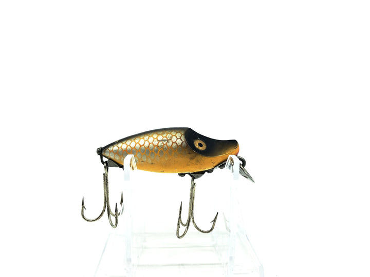 Heddon Midget River Runt Spook 9010 PG Golden Shiner Color