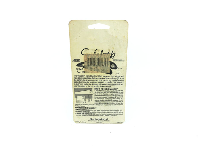 Blue Fox Wiglstik 1/4oz Silver Flitter/Blue Back Color in Package