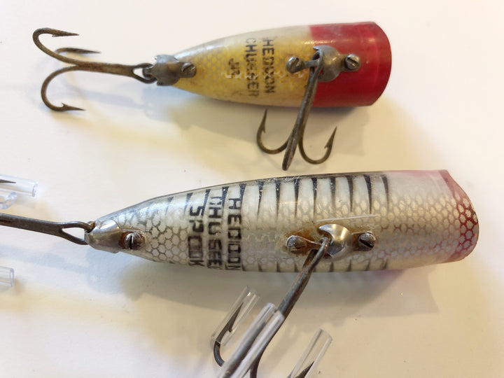 Heddon Chugger and Chugger Jr Lot of Two
