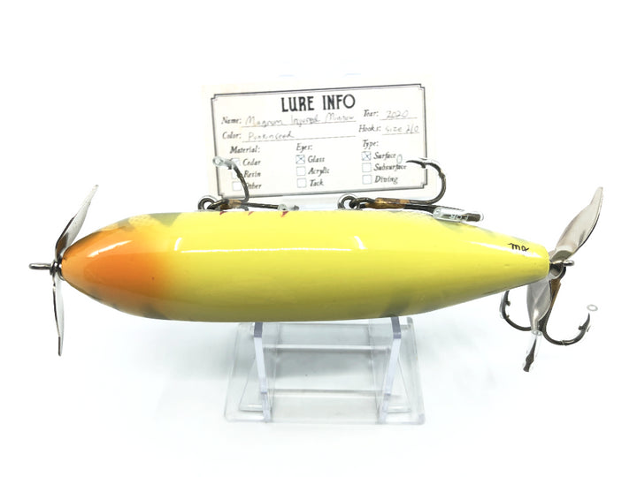 Chautauqua Custom Magnum Injured Minnow in Punkinseed 2020 Color