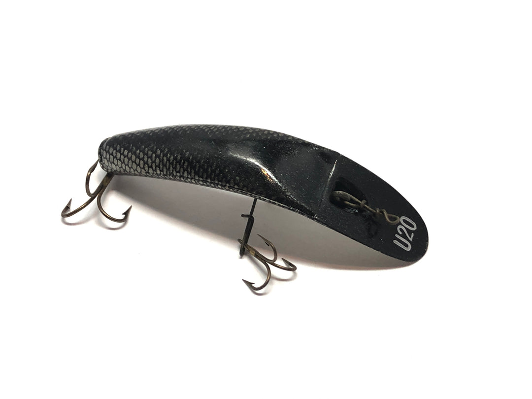 Helin Flatfish U20 Black and Silver Scales