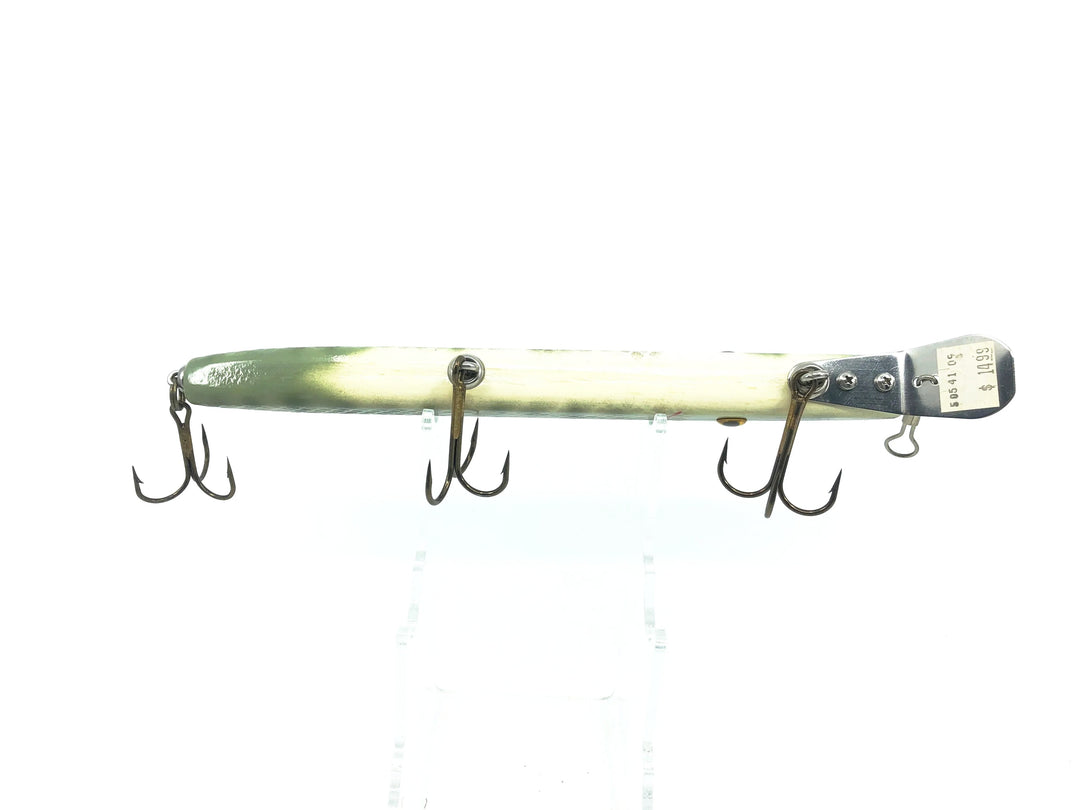 Alzbaits Straight Pikie Musky Lure, Musk Scale Finish Color