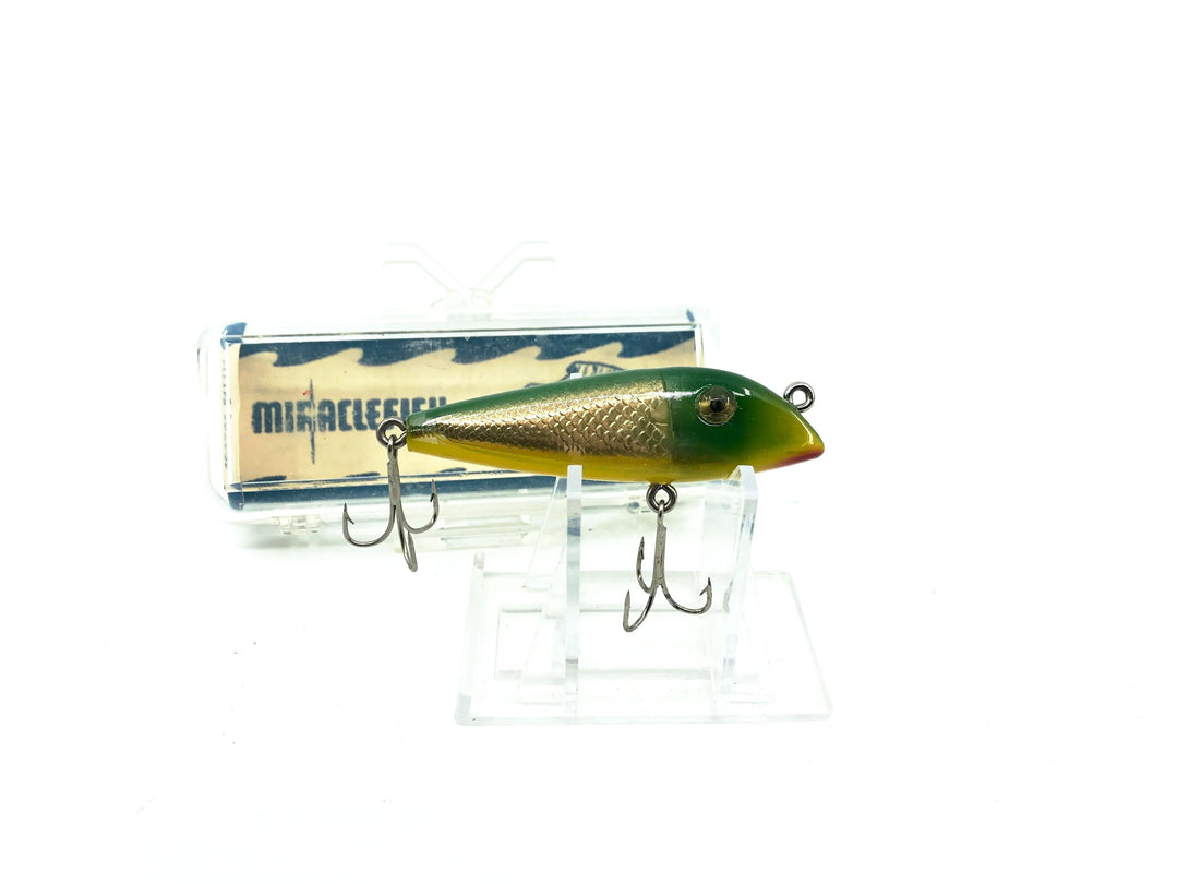 Miracle Tackle Co. MiracleFish, Little Savage, Green Gold Scale Color