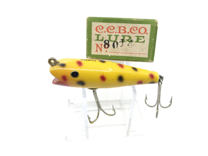 Creek Chub Midget Darter 8014 Yellow Spotted Color with Box
