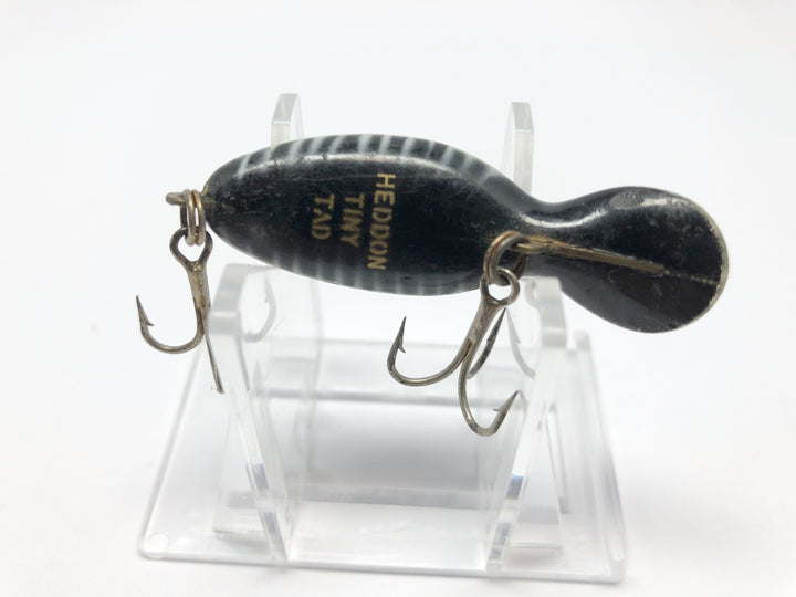 Heddon Tiny Tad Tadpolly in Black Shore Color