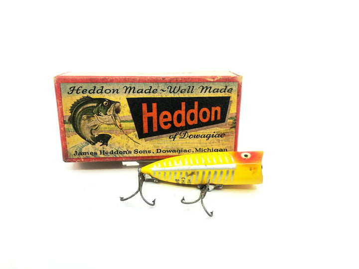 Heddon Chugger Spook 9540, XRY Yellow Shore Minnow Color with Box