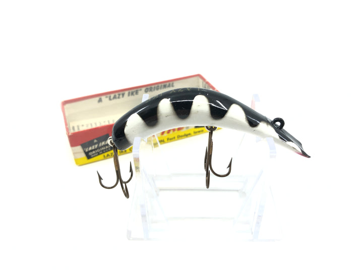 Lazy Ike KL-39 Black Rib Color Lure with Box and Insert