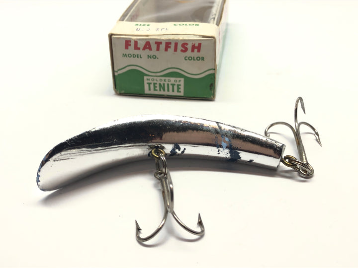 Helin Flatfish U20 SPL (Silver Plated) with Box