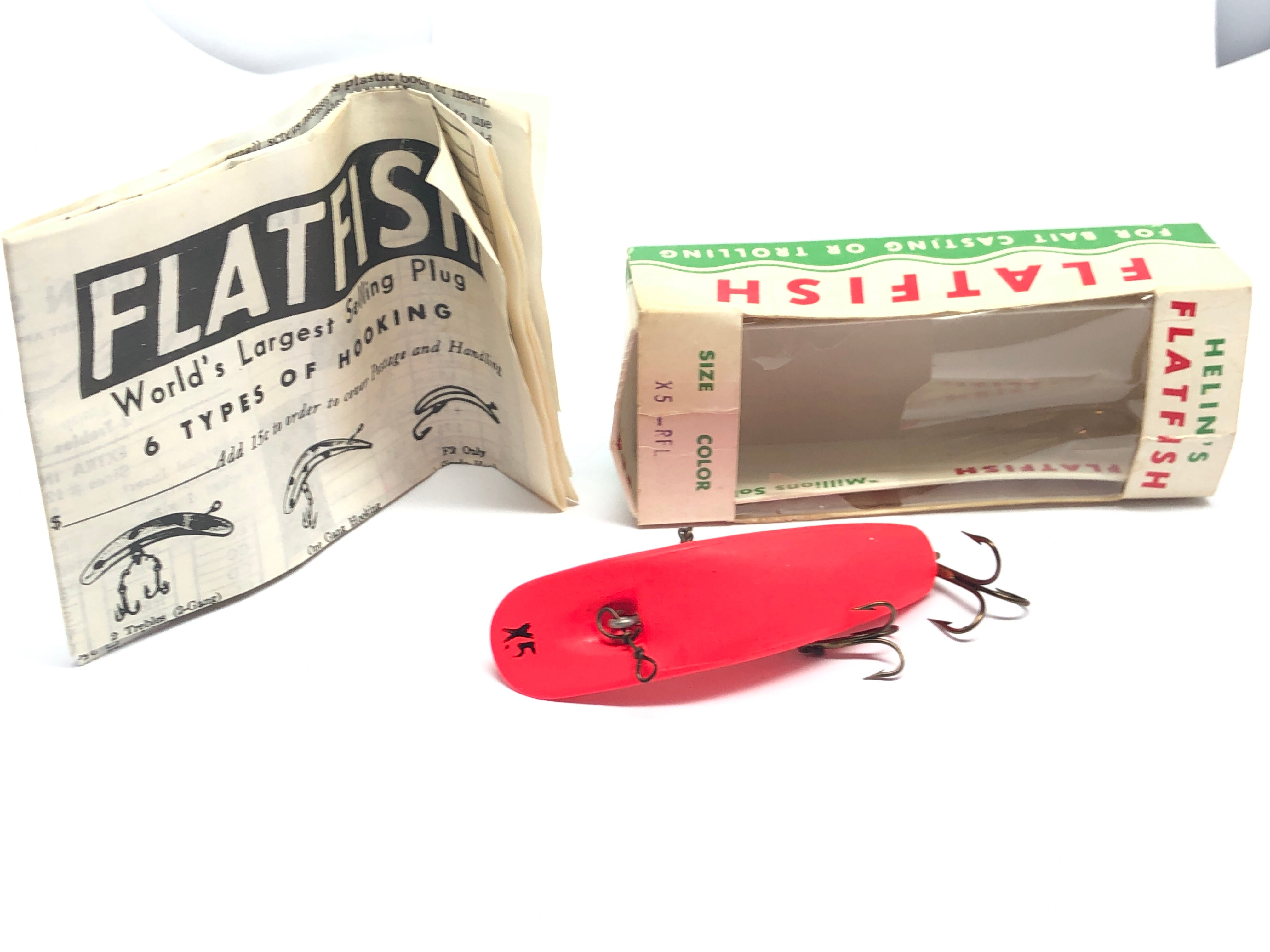 Helin Flatfish X5 RFL with Box – My Bait Shop, LLC